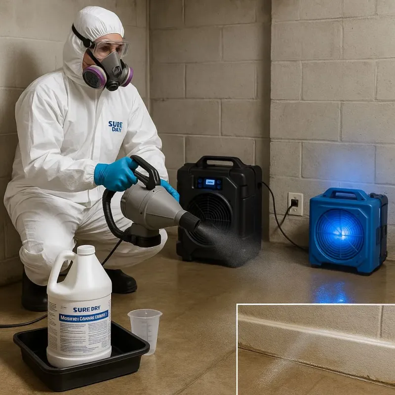 Sanitization and Odor Removal process in Lee County, SC