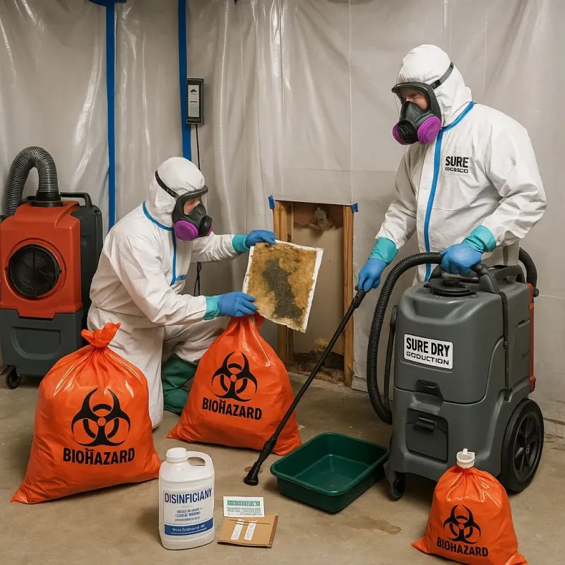 Contaminated Water Handling Protocols process in Lee County, SC