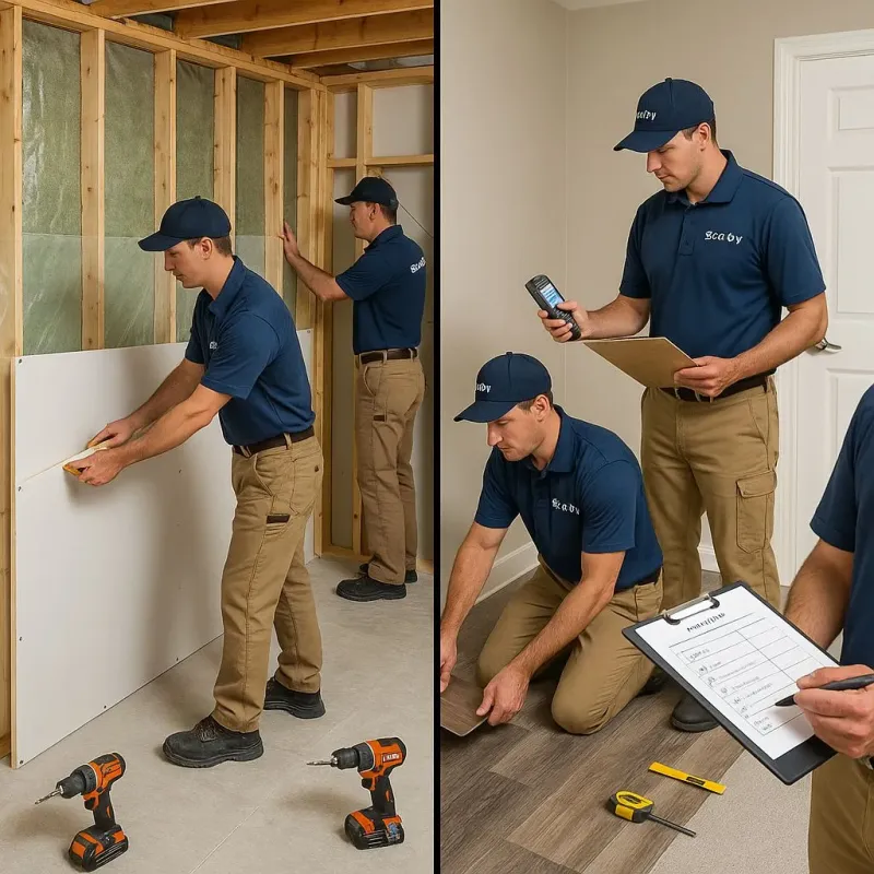 Repairs and Reconstruction process in Lee County, SC